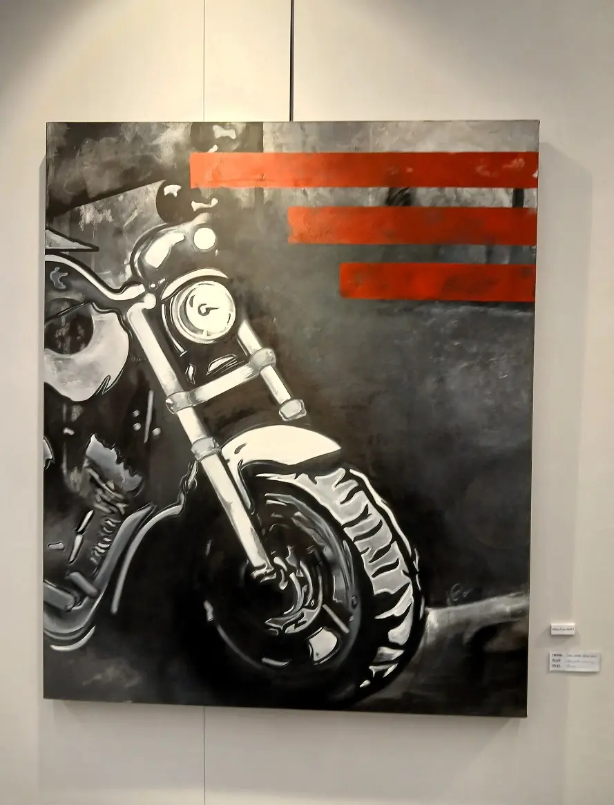 Ceren Ekici Kararan Dünyamız Motosiklet Artnouva Sanat Fuarı Congresium (1)