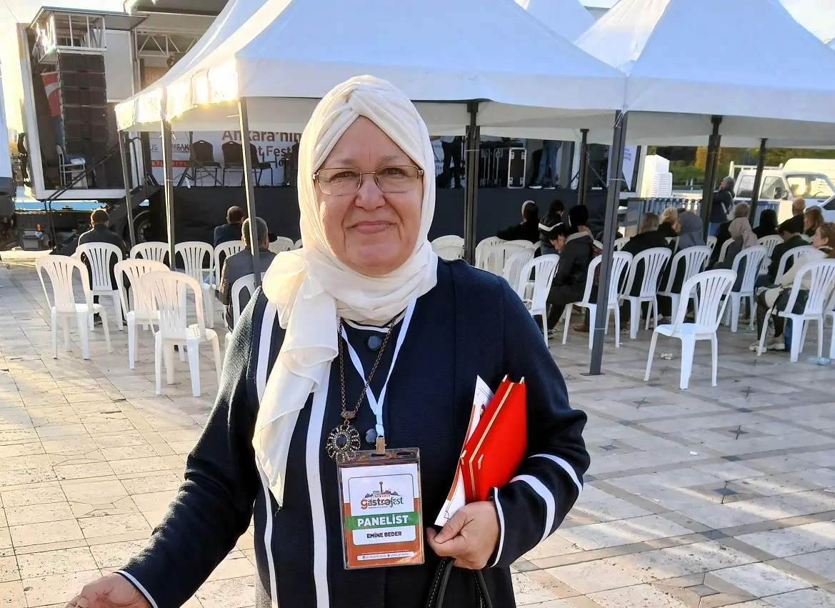 Emine Beder Yemek Uzmanı Yazarı Ankara Gastronomi Festivali