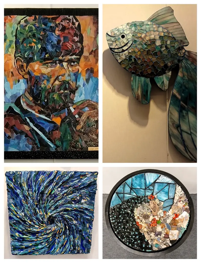 Emire Öztürk Bağlıca Sanat Komisyonu Artnouva Congresium Cam Mozaik