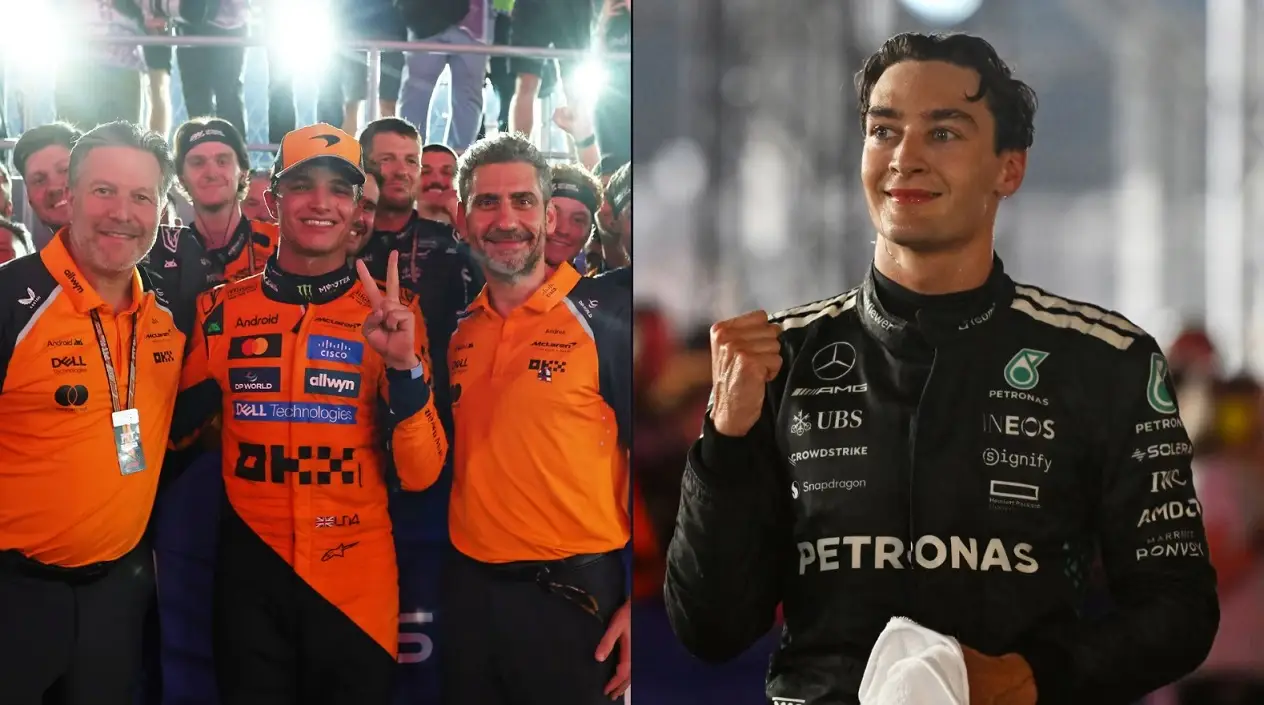F1 George Russel Mercedes Singapur Gp-1