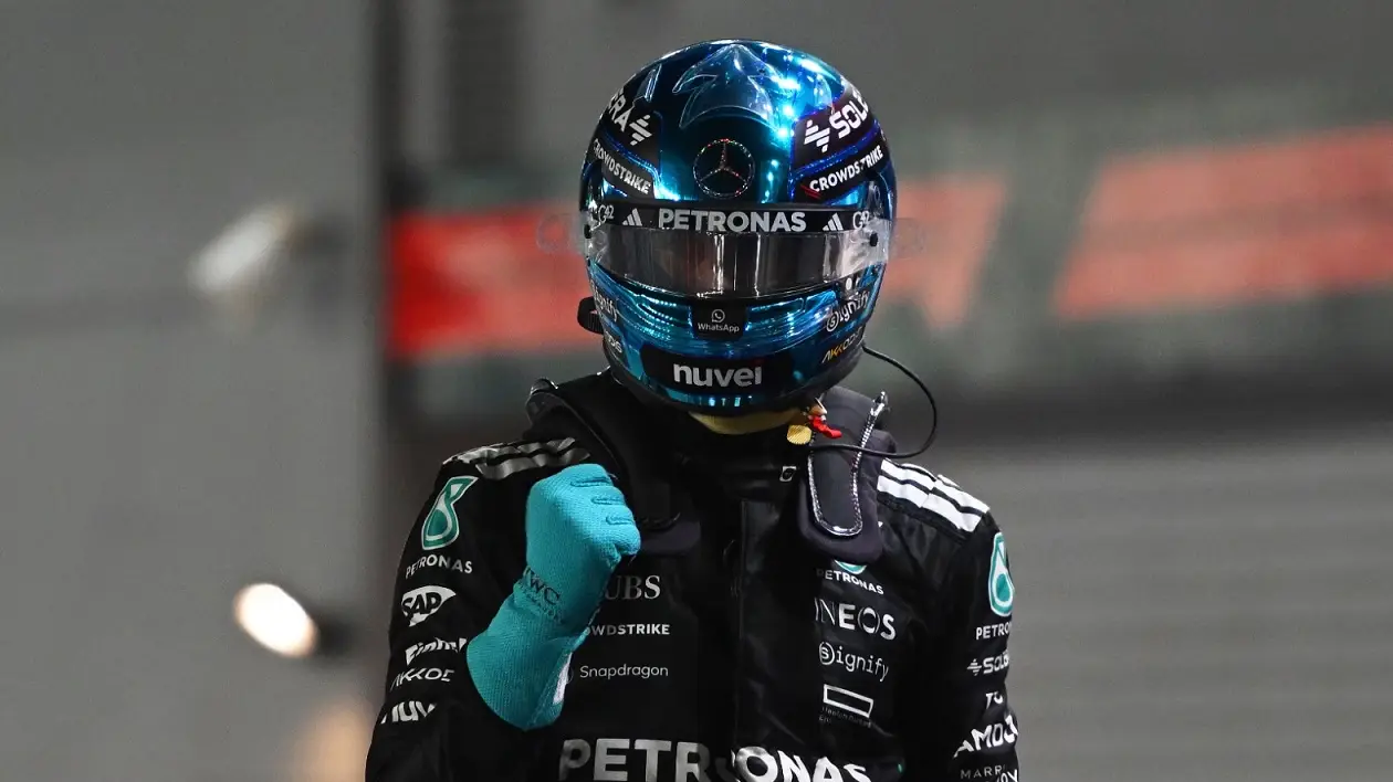 F1 George Russel Mercedes Singapur Gp Pole-2