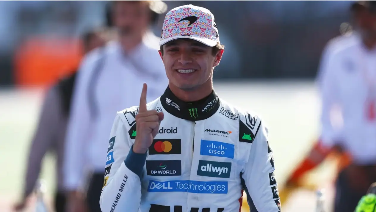 Lando Norris Mclaren Meksika Gp F1-1