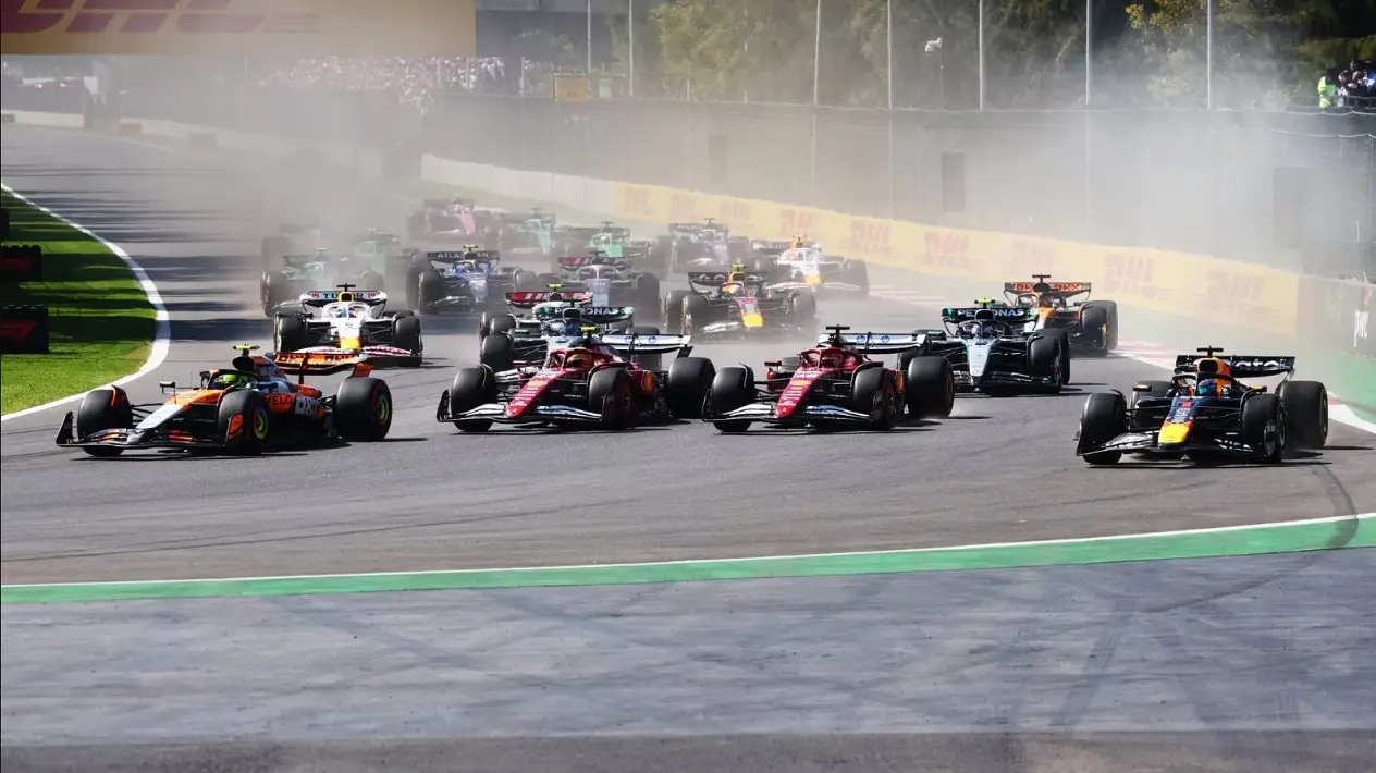 Lando Norris Mclaren Meksika Gp F1-2