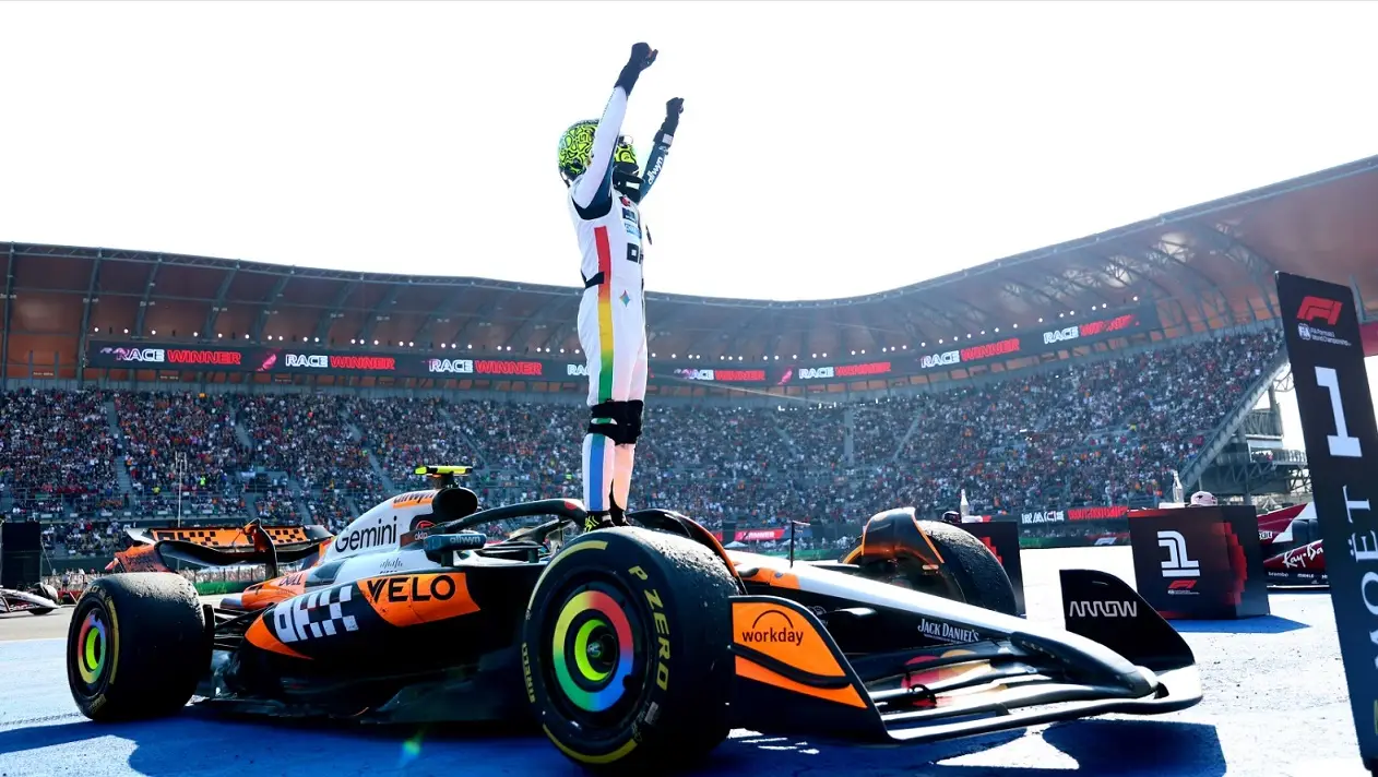 Lando Norris Mclaren Meksika Gp F1-3