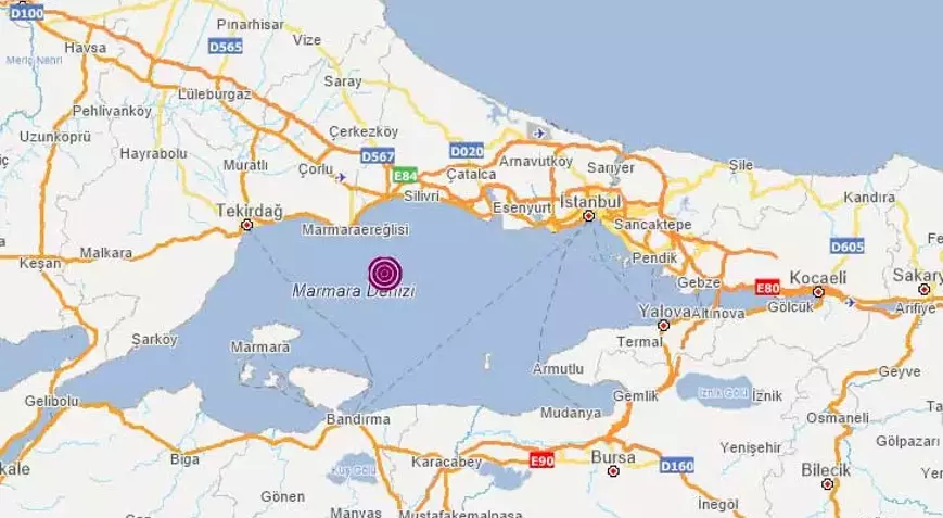 Marmara Ereğlisi Deprem