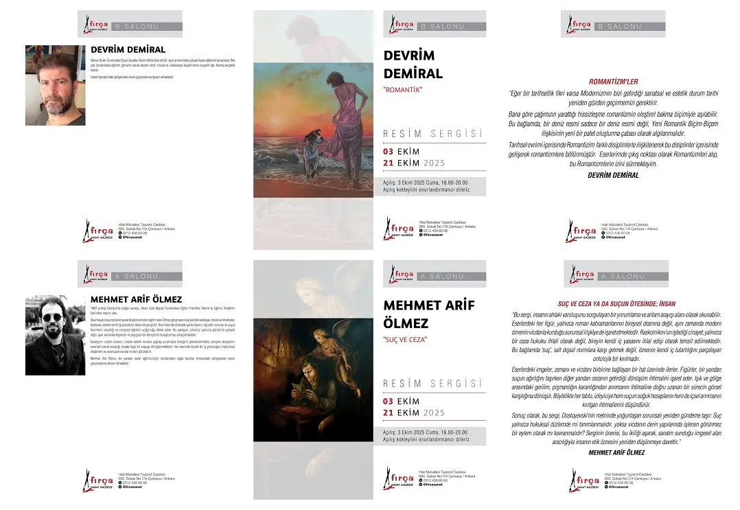 Mehmet Arif Ölmez Suç Ve Ceza Devrim Demiral Romanti̇k Fırça Sanat Sergi (2)