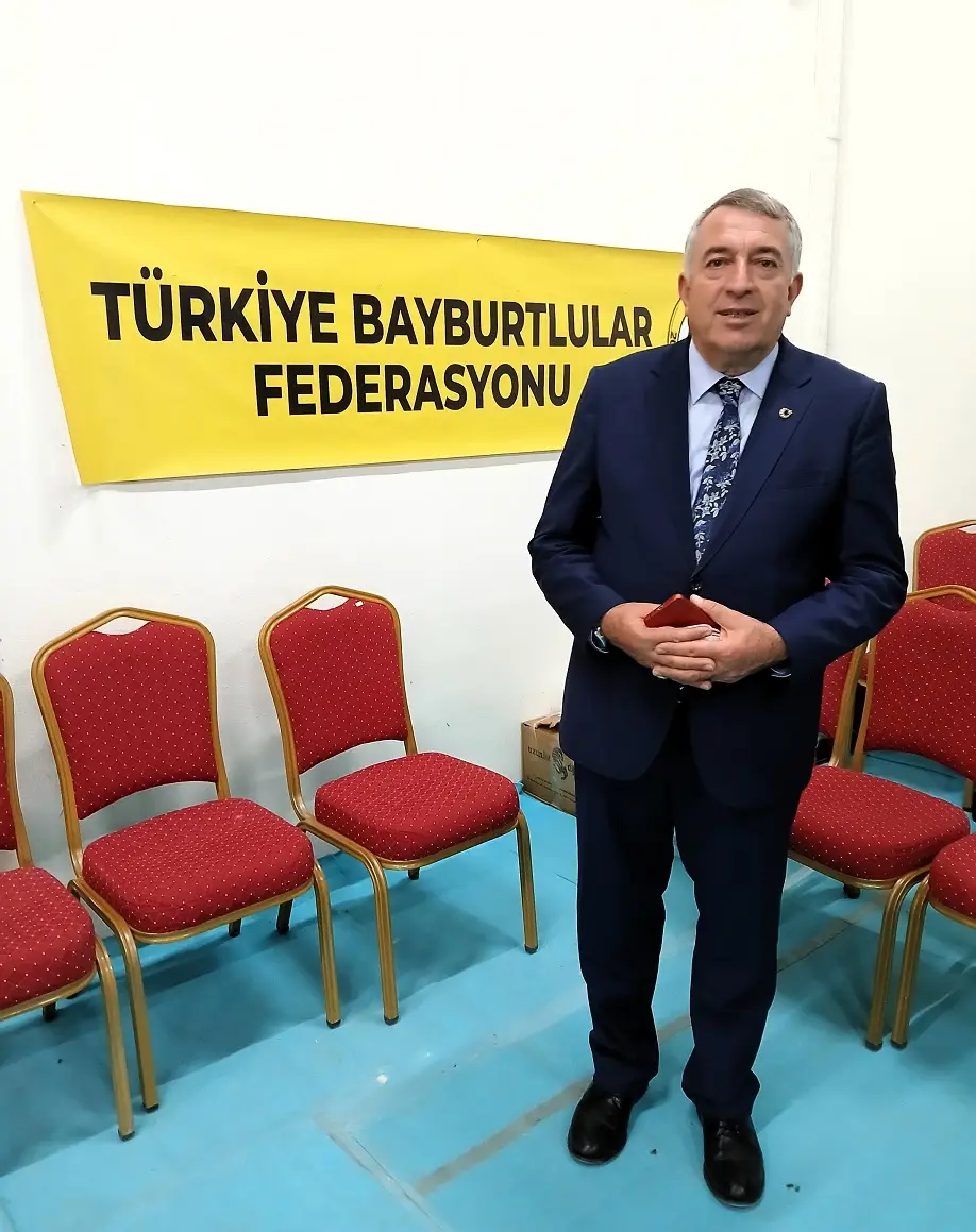 Türkiye Bayburtlular Federasyonu Genel Başkanı Hasan Saka
