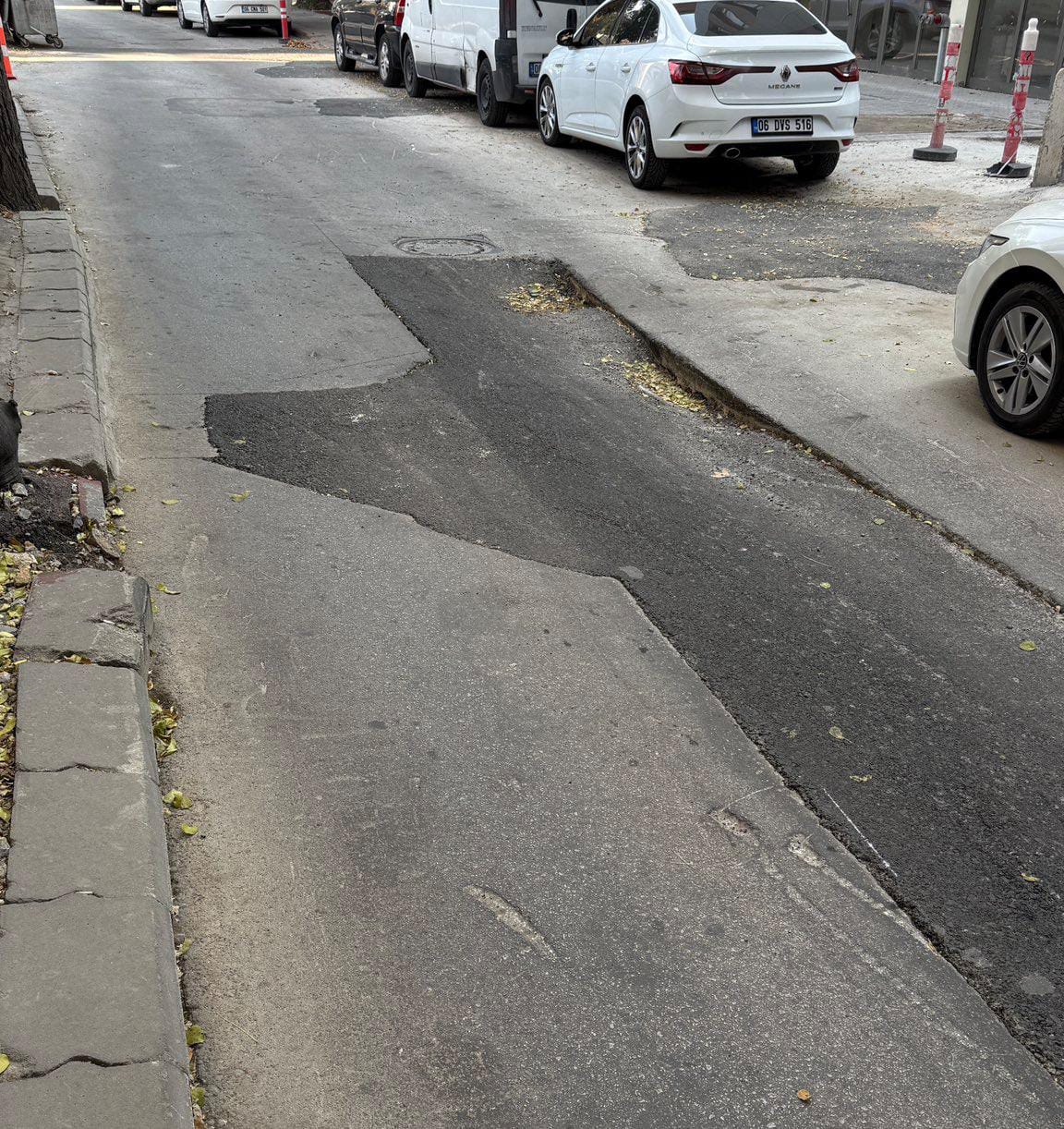 Abb Hanımeli Sokak Asfalt Sorunu (2)