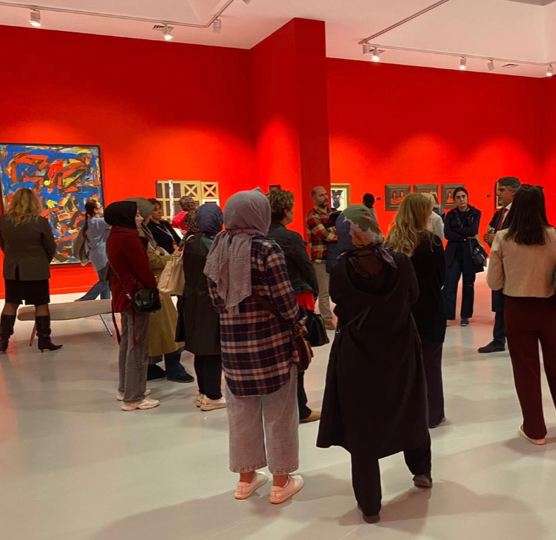 Ankara Çannkaya Zamanın Renkleri Sergisi