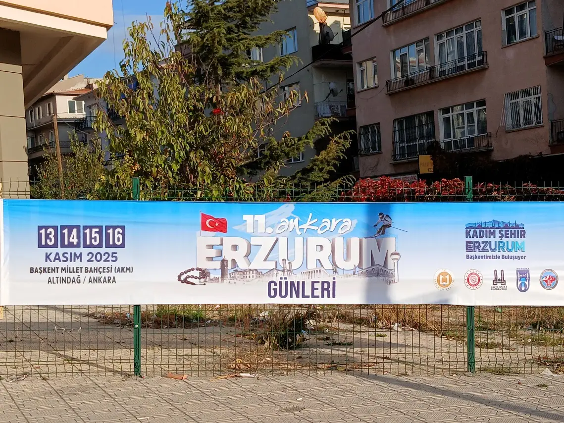 Ankara Erzurum Günleri Afiş