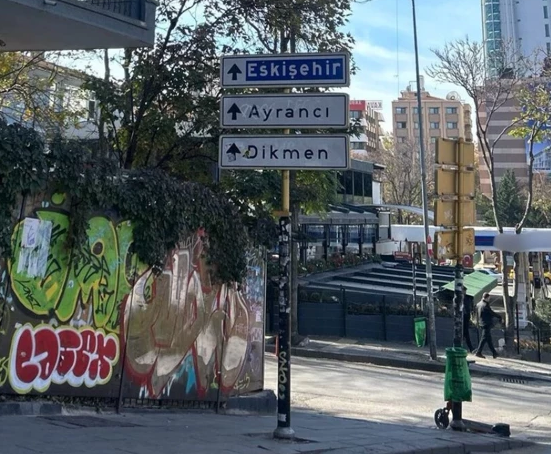 Ankara Kızılay Tabelası