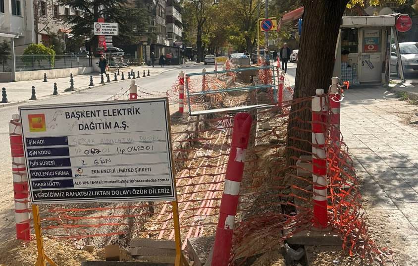 Bahçeli 3.Cadde Yol Çalışması