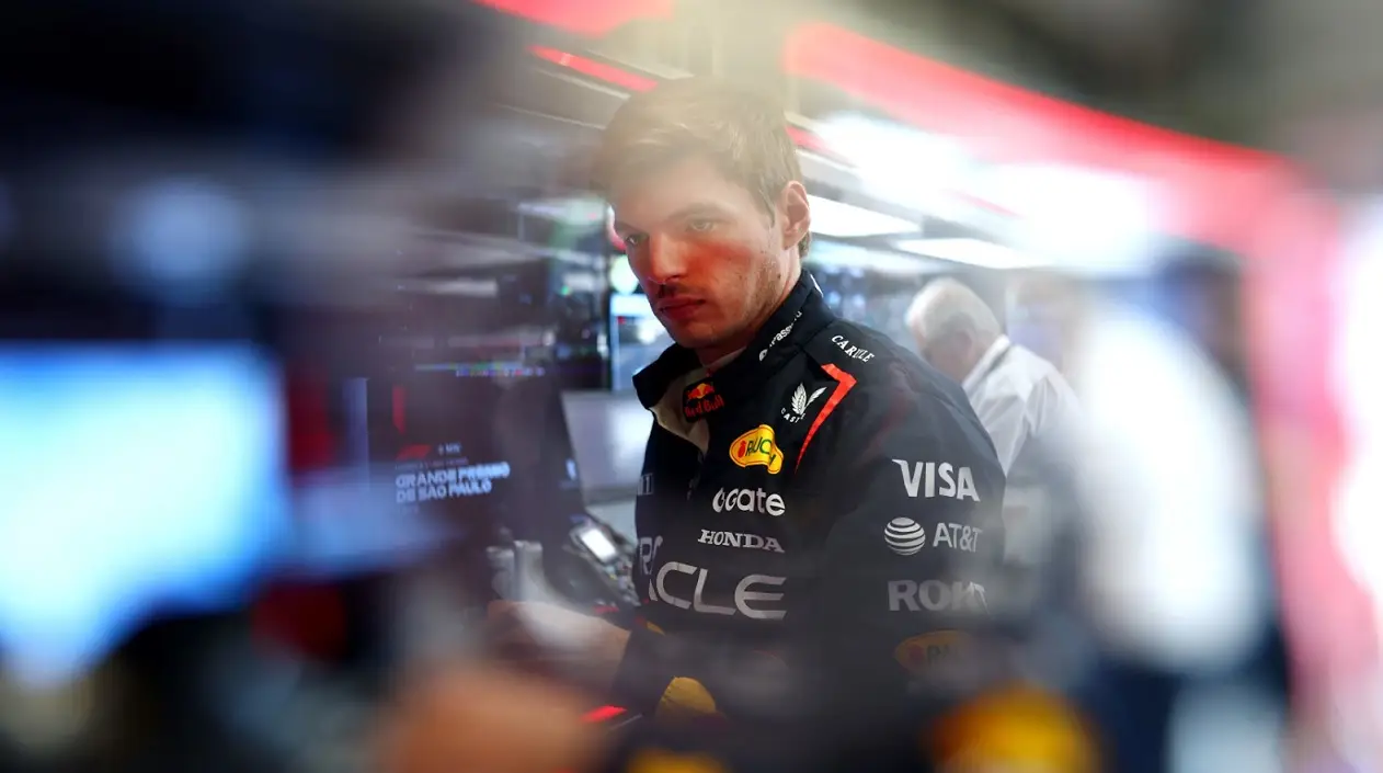 Brezilya Gp Sao Paulo Sıralama Max Verstappen Red Bull Racing