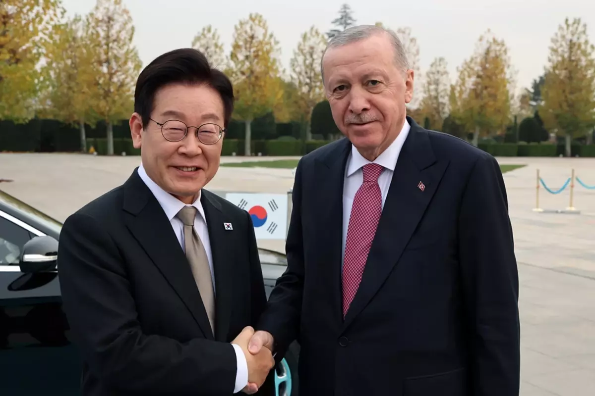 Erdoğan Güney Kore