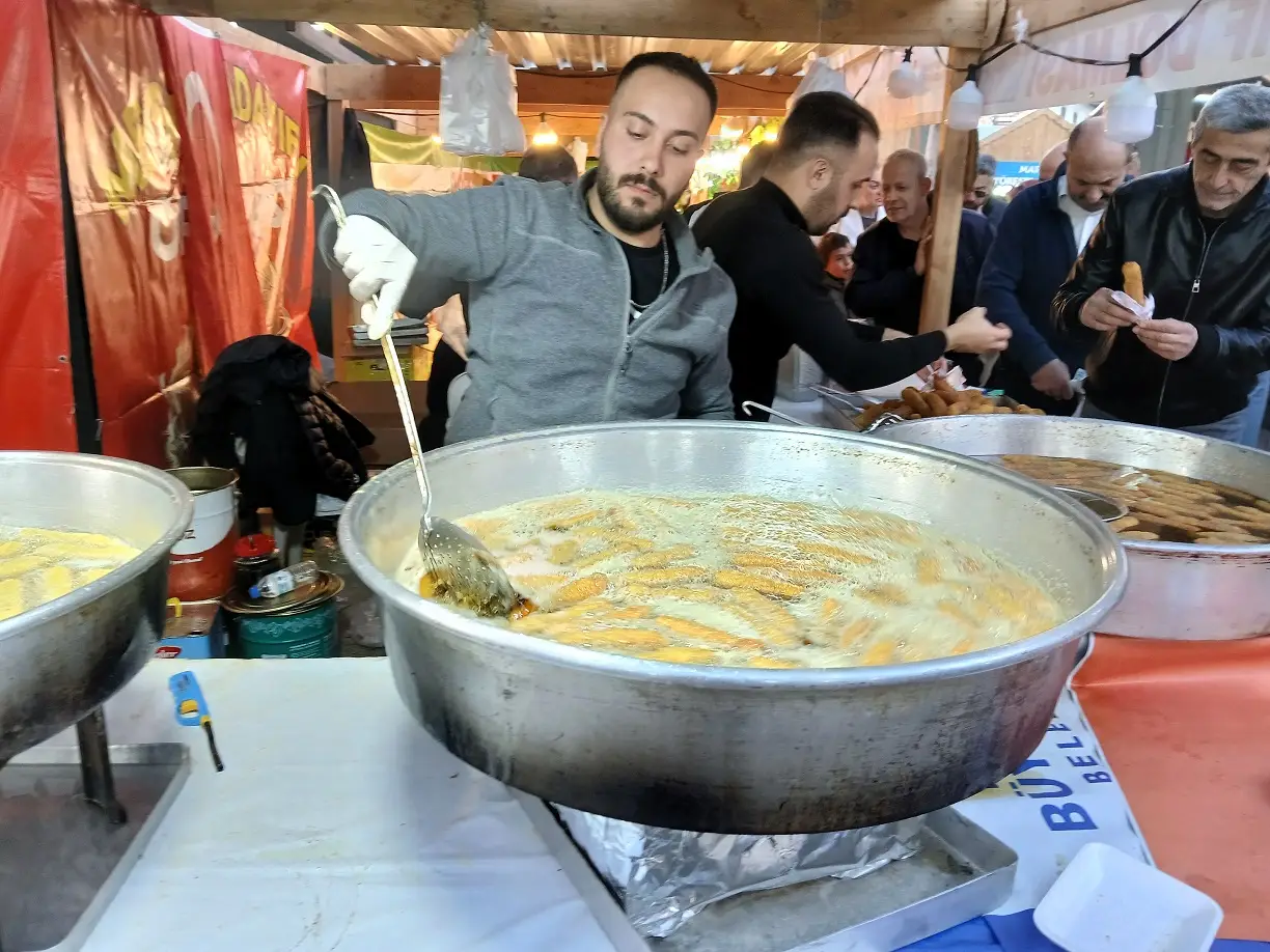 Erzurum Tanıtım Günleri Ankara Başkent Millet Bahçesi Kadayıf Dolması