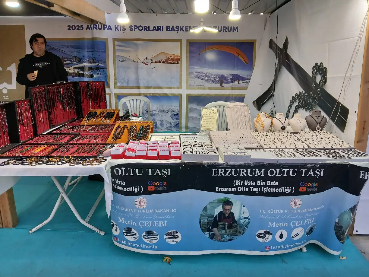 Erzurum Tanıtım Günleri Ankara Başkent Millet Bahçesi Oltu Taşı Metin Çelebi