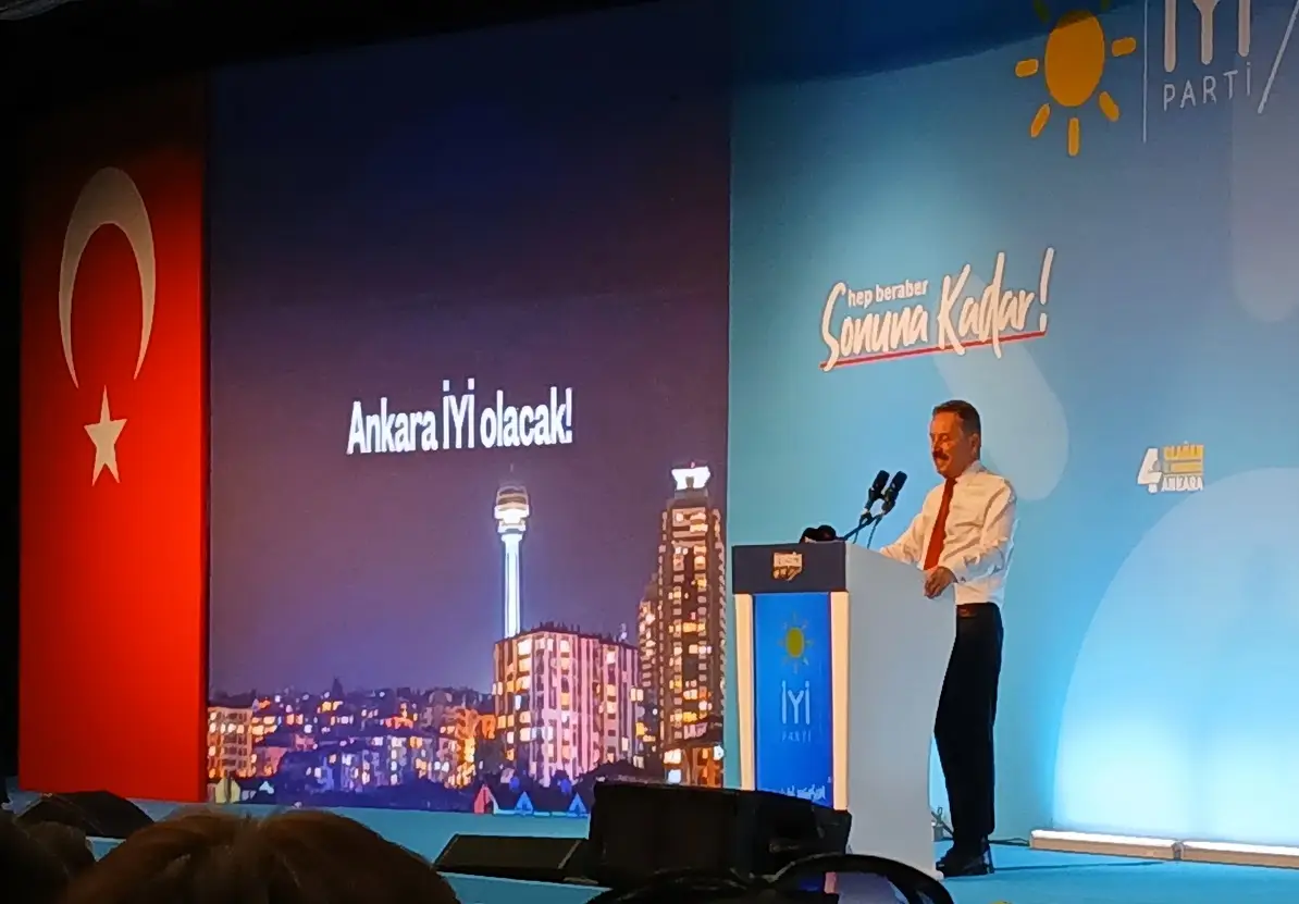 Iyi Parti 4 Olağan Ankara Il Kongresi Nazım Hikmet Kültür Merkezi Yener Yıldırım