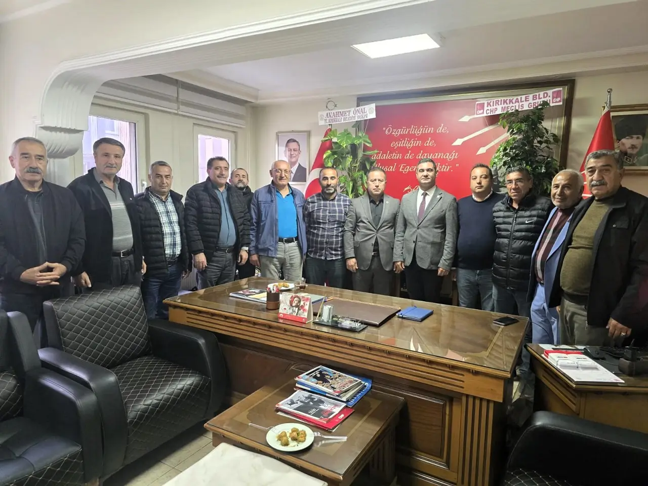 Kırıkkale Delice Hamisbeyli Çatallı Köyü Doğan Aydoğmuş Chp Kırıkkale İl Başkanı Onur Yüksel Bozdağ (1)