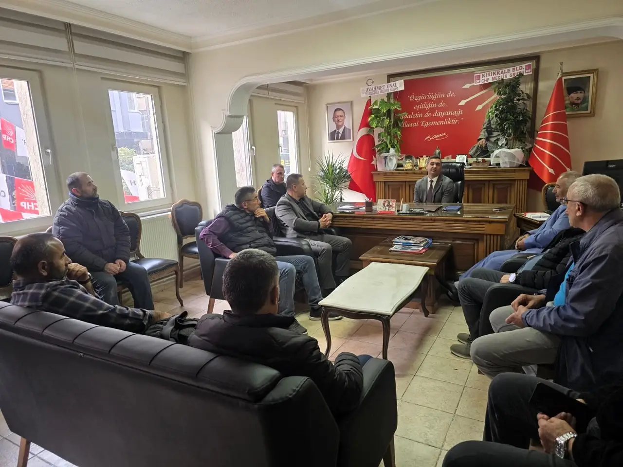 Kırıkkale Delice Hamisbeyli Çatallı Köyü Doğan Aydoğmuş Chp Kırıkkale İl Başkanı Onur Yüksel Bozdağ (3)