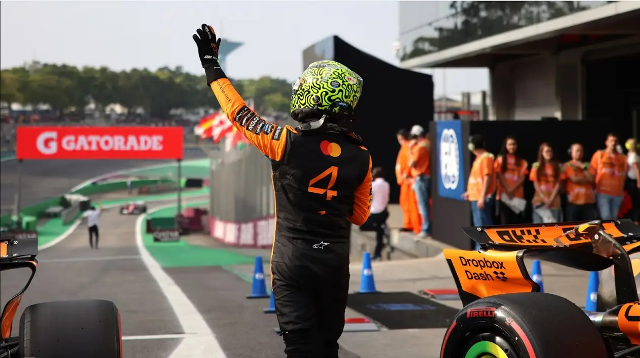Mclaren Lando Norris Sao Paulo Sprint Sıralama Turu Pole Brezilya-2