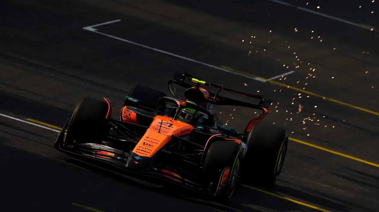 Mclaren Lando Norris Sao Paulo Sprint Sıralama Turu Pole Brezilya-3