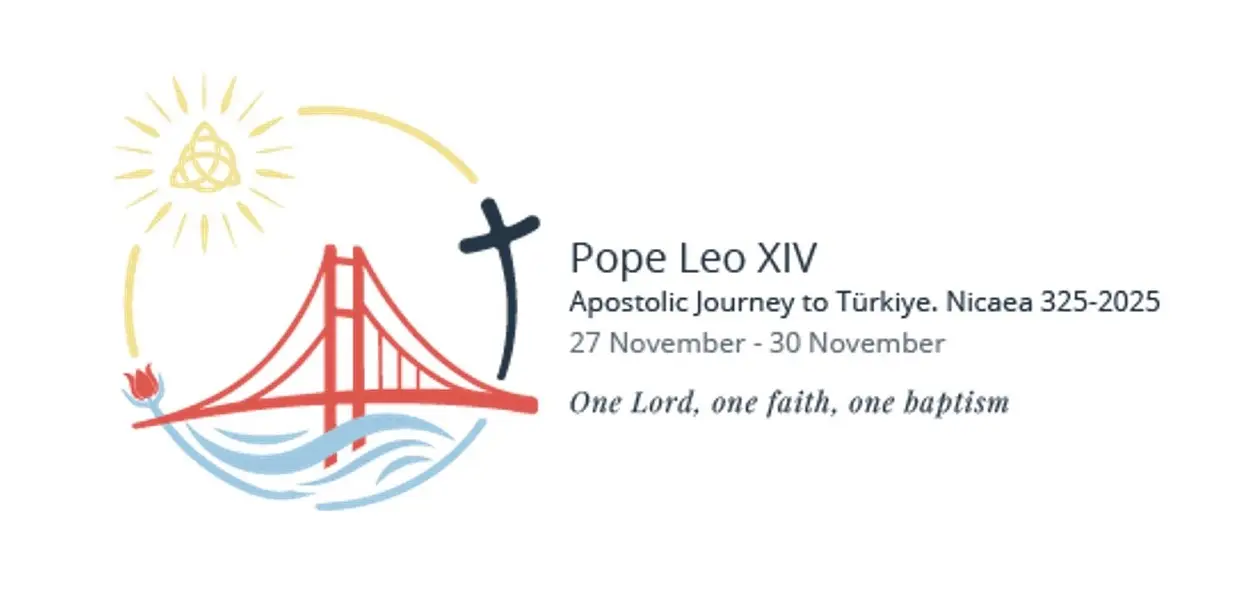 Papa 14. Leo Vatikan Iznik Ziyareti Türkiye Apostolik Yolculuk Logosu Kopya