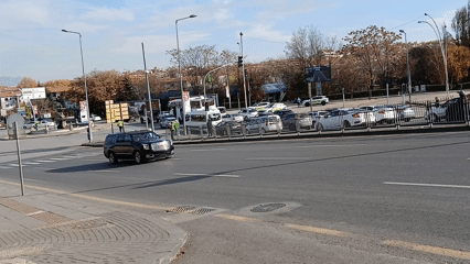 Papa 14. Leo’nun konvoyu Beştepe’ye gidiyor