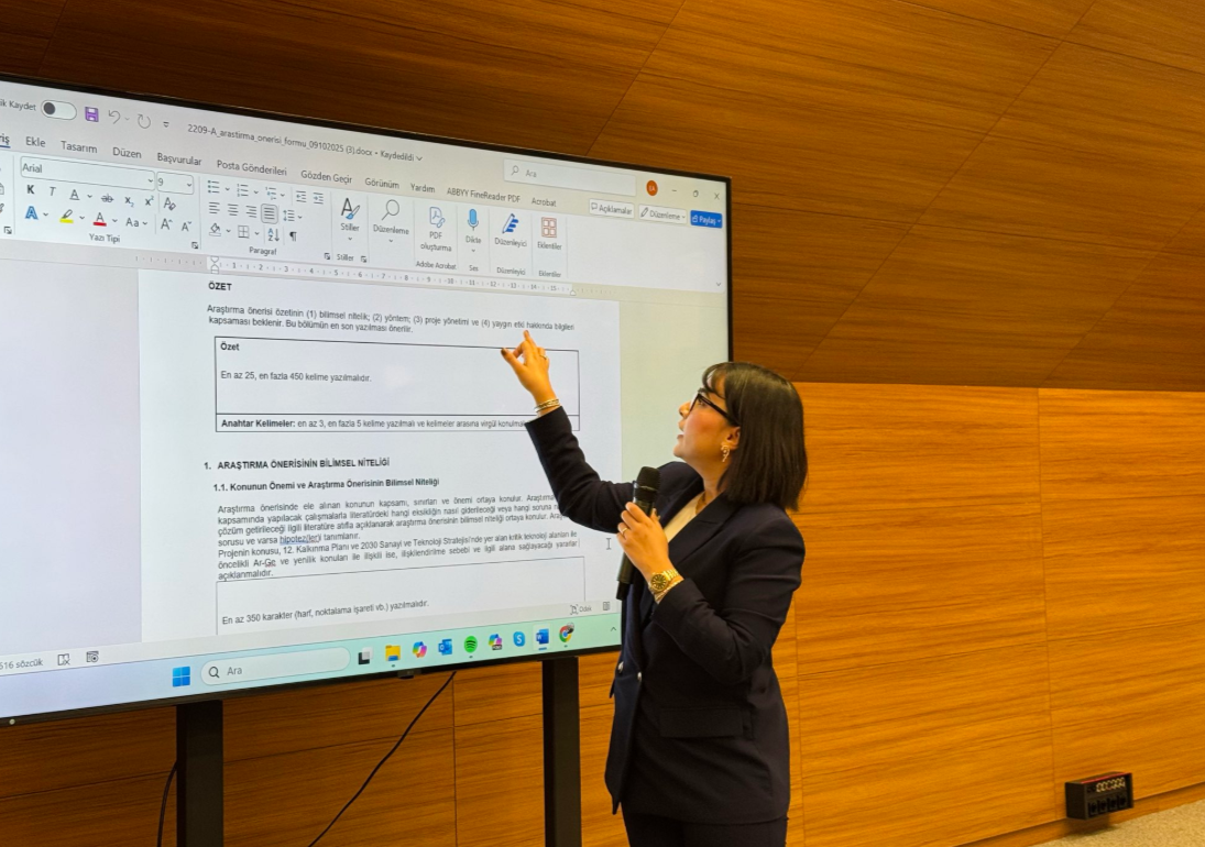 Tübitak Proje Eğitimi