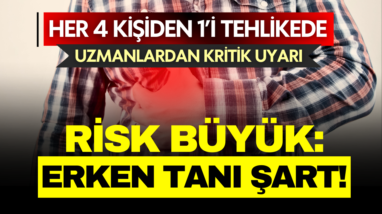 4 kişiden 1’i risk altında: Karaciğer yağlanması sessizce ilerliyor, erken tanı hayat kurtarıyor
