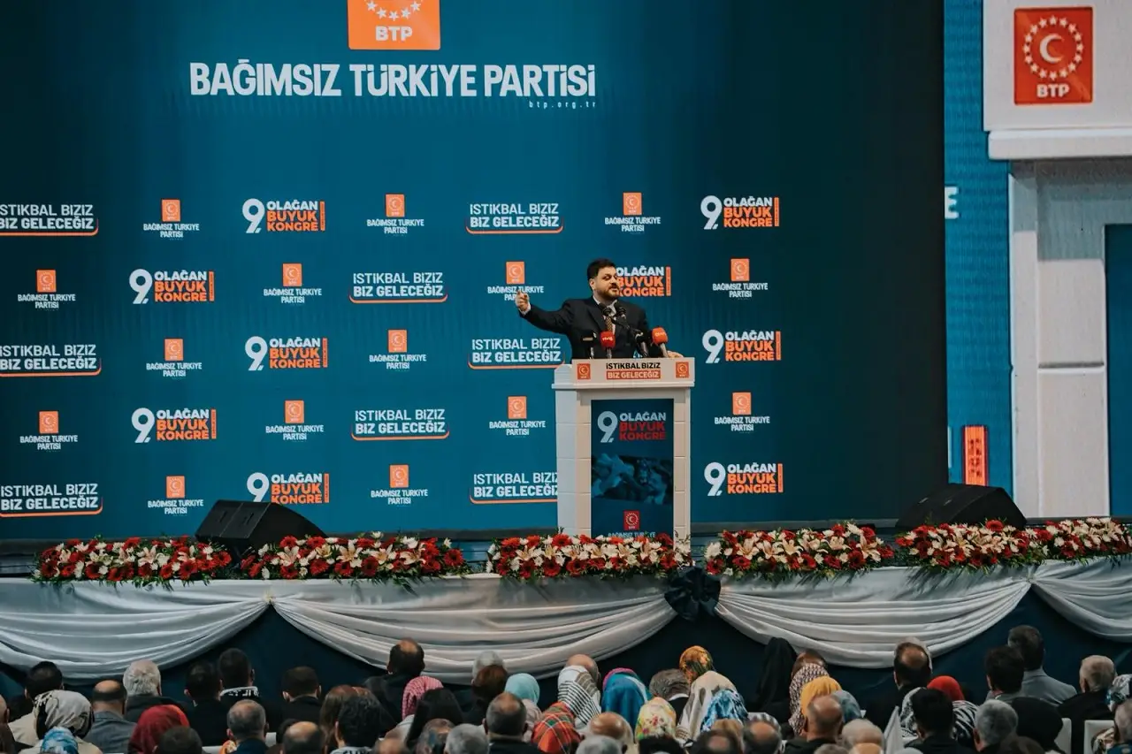 Btp Bağımsız Türkiye Partisi Olağan Büyük Kongre Hüseyin Baş Taha Akgül (8)