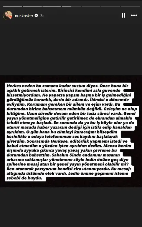 Eski Spiker Nur Kosker Den Olay Iddia Mehmet 19345065 4433 M