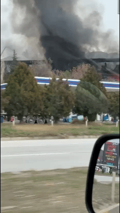 Kırıkkale Yahşihan Kimya Fabrikası Yangın