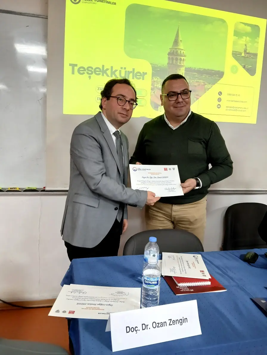 Ozan Zengin Sbf Semih Sayınta Tbb Yerel Sempozyum