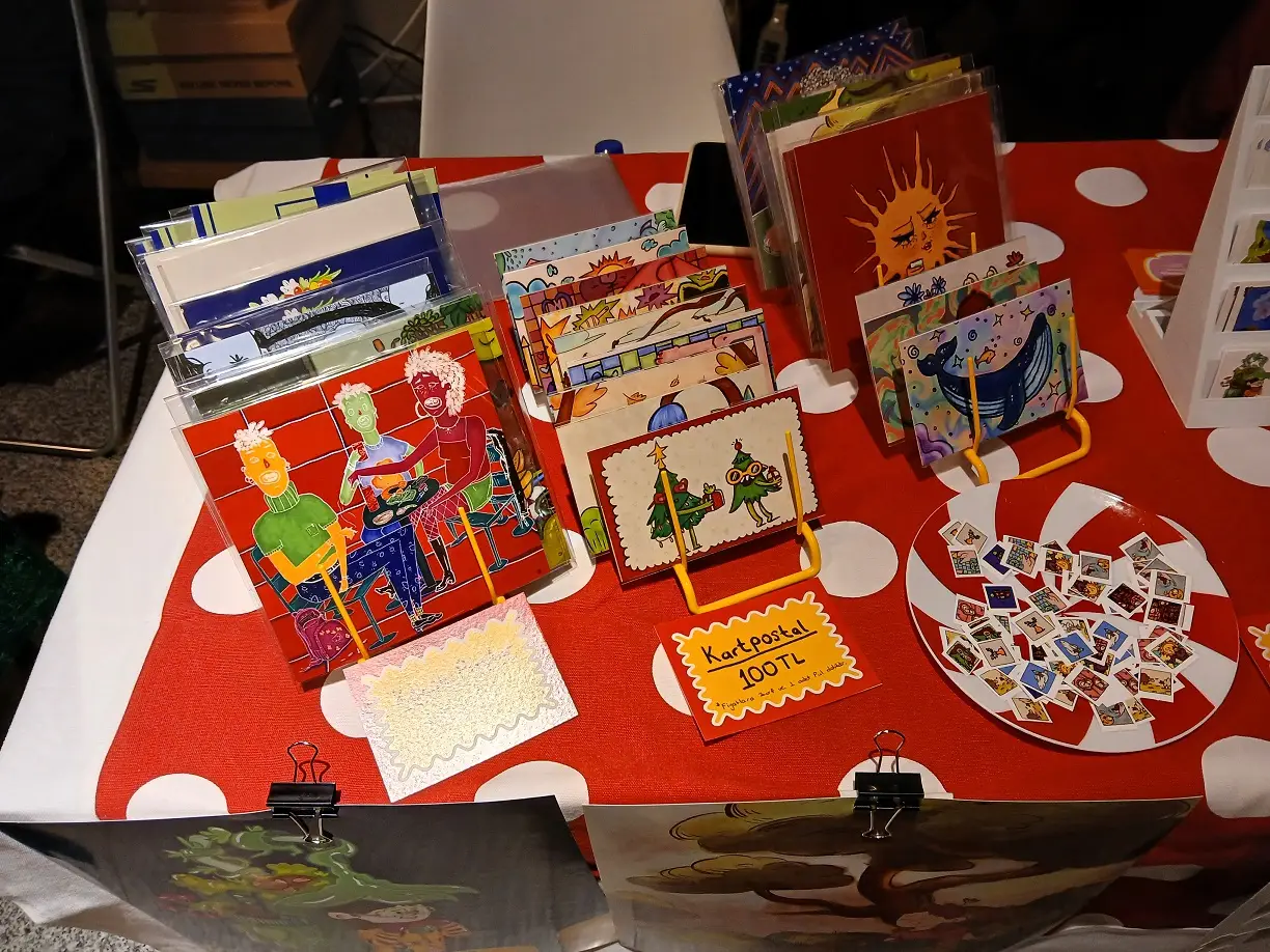 Sıla Dağdelen Hacettepe Güzel Sanatlar Yılbaşı Pazarı Cinnah 7A Unite (3)