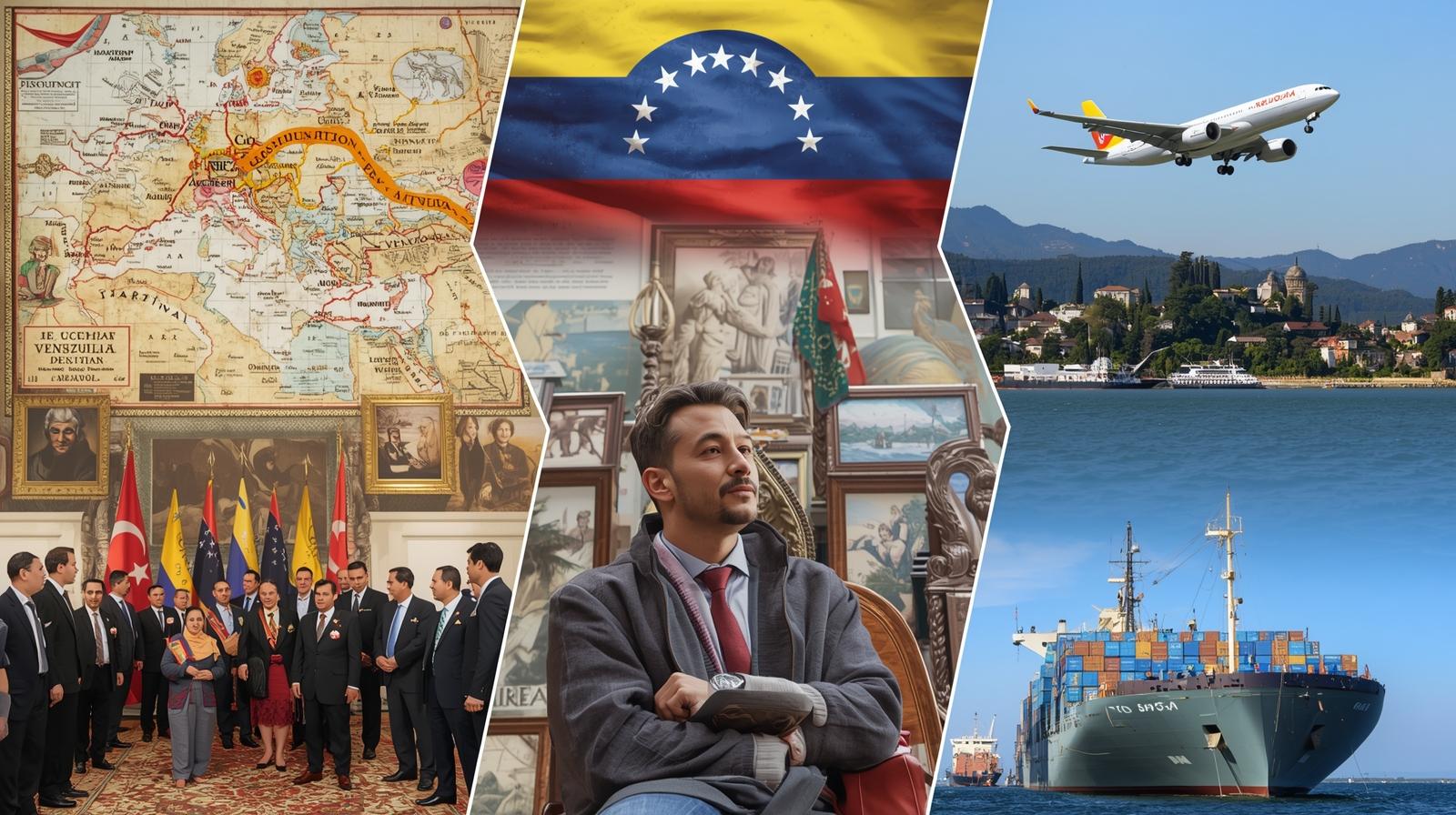 Türkiye Venezuela Ilişkileri Tarihi Ve Seyehati Ile Ilgili Birkaç Görsel Oluştur. Haber Içerisinde Kullanacağım (1)