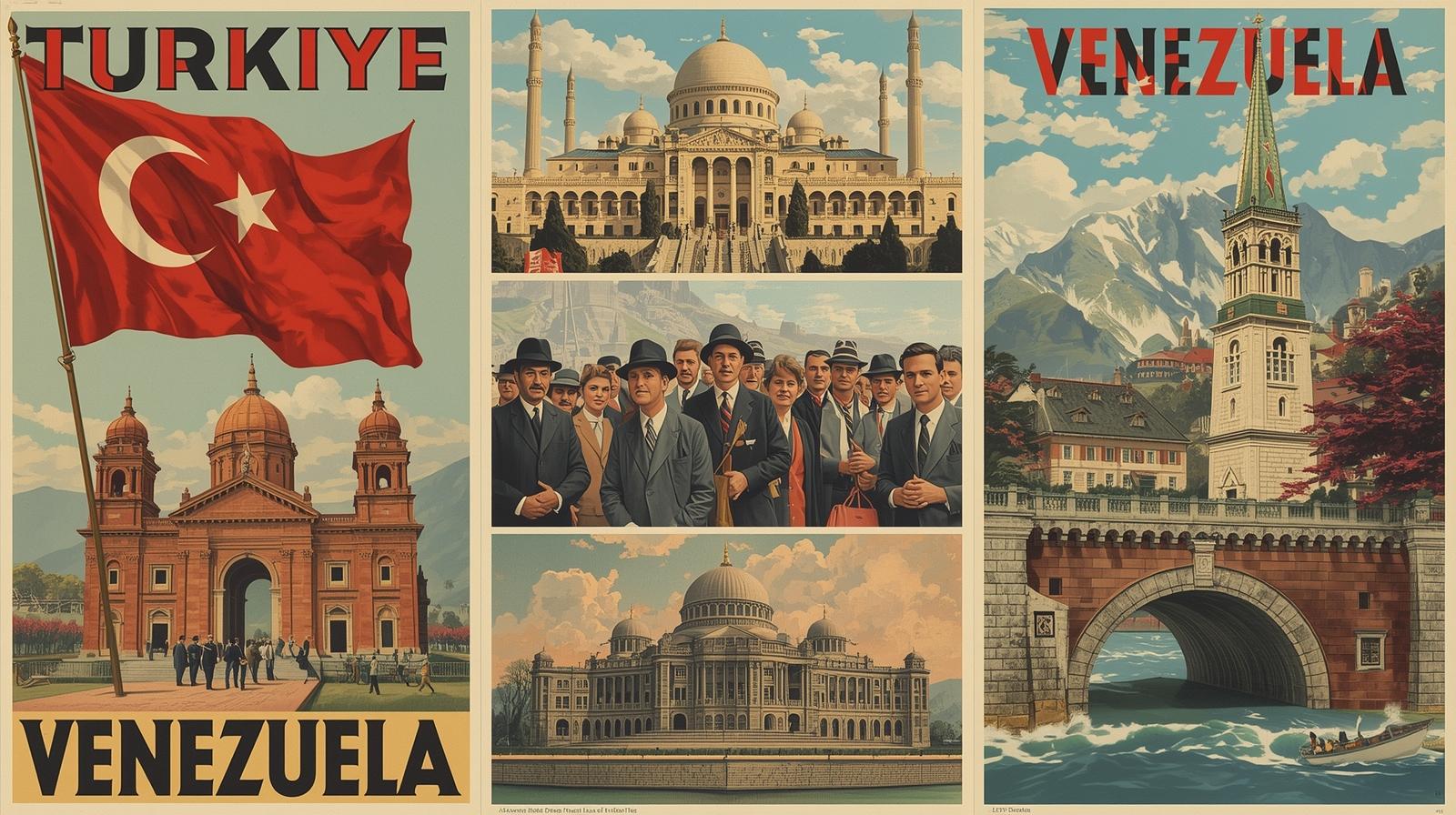 Türkiye Venezuela Ilişkileri Tarihi Ve Seyehati Ile Ilgili Birkaç Görsel Oluştur. Haber Içerisinde Kullanacağım (2)