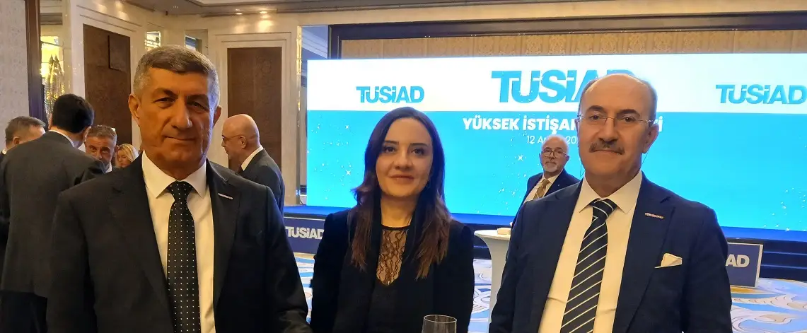 Türkonfed Yönetim Kurulu Başkan Yardımcısı Suat Çiftçi Mehmet Nuri Alim Tüsiad Jw Marriott