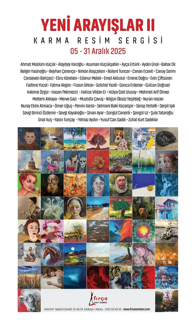 Yeni Yıl Hediye Yeni Arayışlar Resim Sergisi Fırça Sanat Semra Sancak (3)