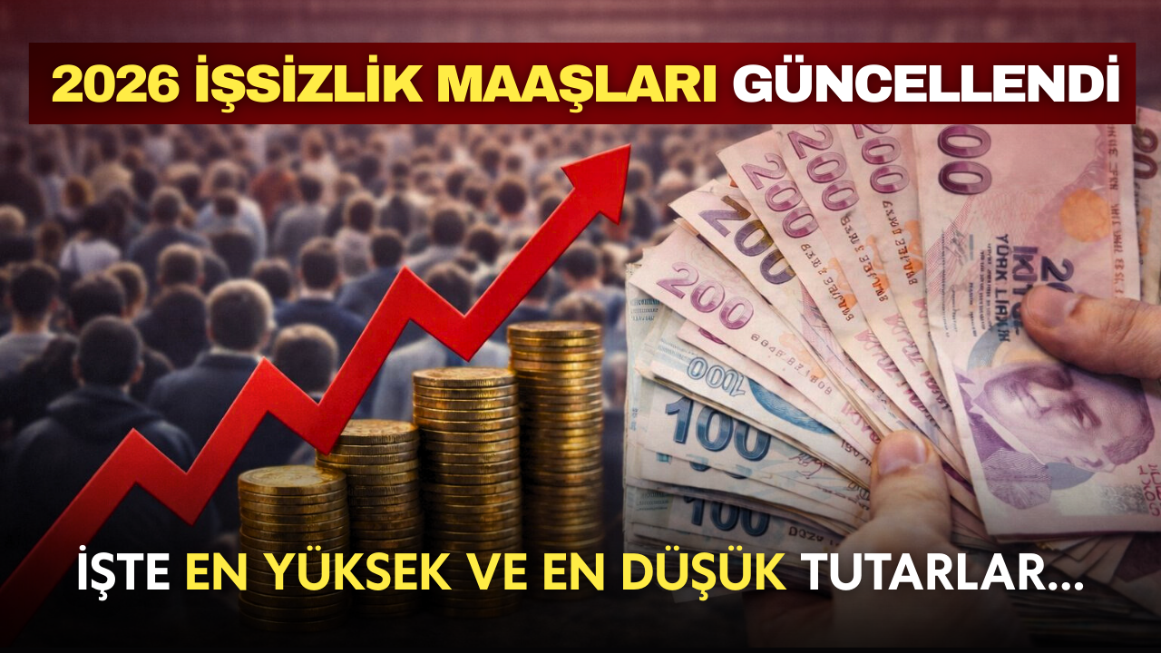 2026 işsizlik maaşları güncellendi! İşte en yüksek ve en düşük tutarlar...