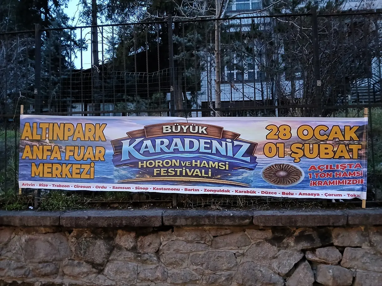 Büyük Karadeniz Horon Hamsi Festivali Altınpark Anfa Başkent
