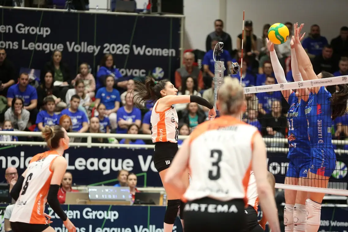 Eczacıbaşı Dynavit Zeleznicar Cev Ceren Voleybol