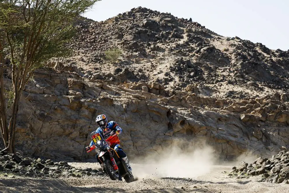 Edgar Canet Motosikler Dakar Rallisi Red Bull Ktm