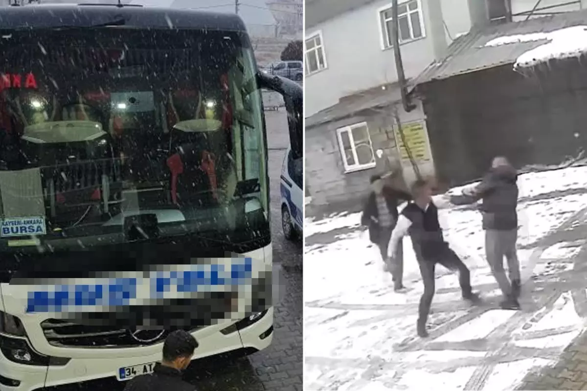 Yolcu otobüsünde skandal: ' Silah var kafasına sıkarım'