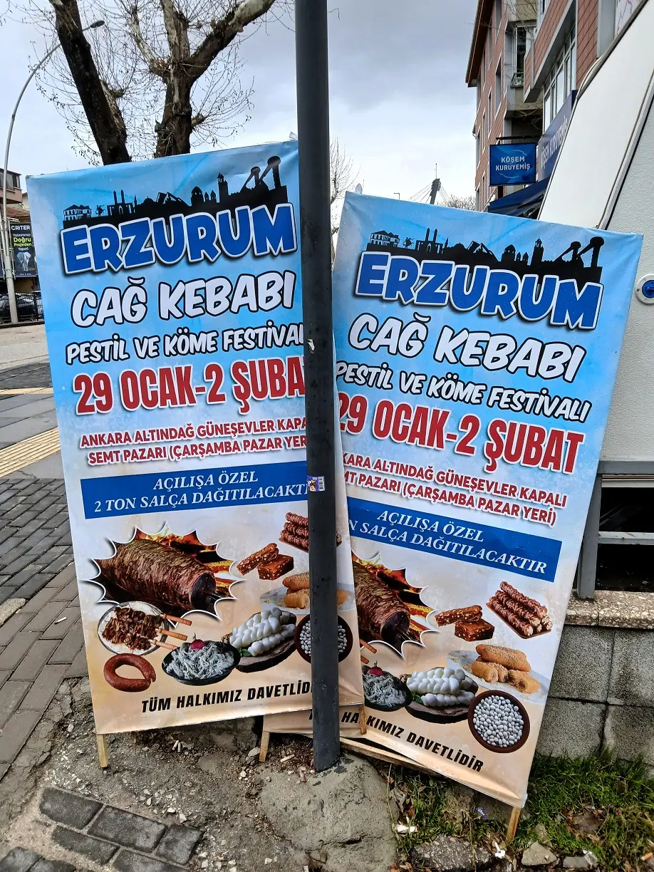 Erzurum Cağ Kebabı Pestil Ve Köme Festivali Güneşevler Altındağ (2)