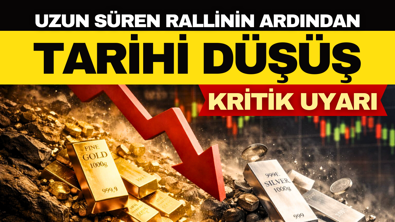 FED söylentisi yetti: Altın ve gümüşte rekor sonrası çöküş başladı!