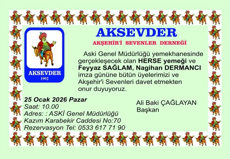 Herse Aksevder Akşehiri Sevenler Derneği Al Baki Çağlayan Aski (2)