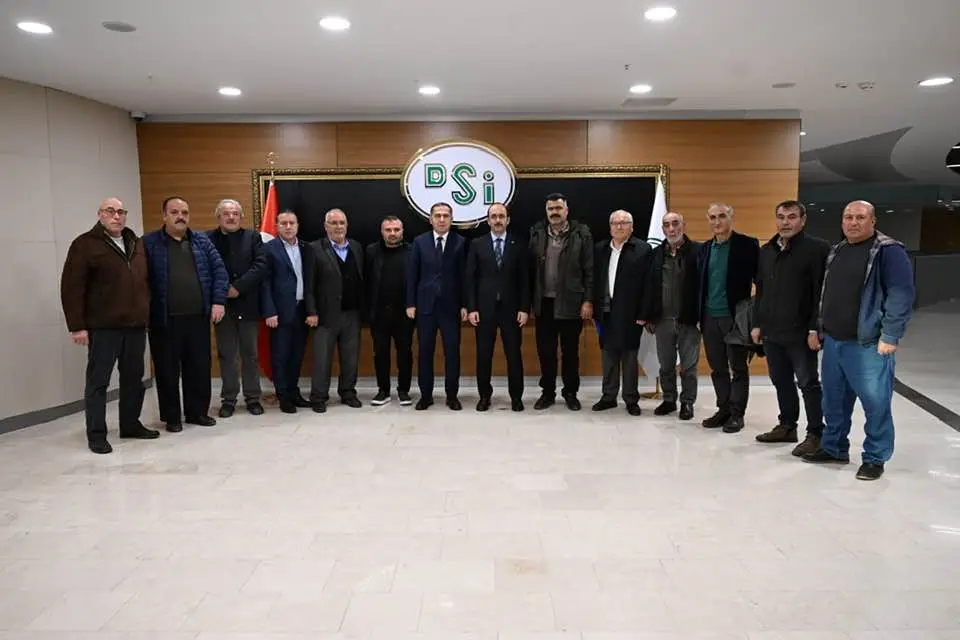 Kırıkkale Delice Belediyesi Av Yılmaz Uyan Dsi Genel Müdürü Mehmet Akif Balta Ziyaret Doğan Aydoğmuş