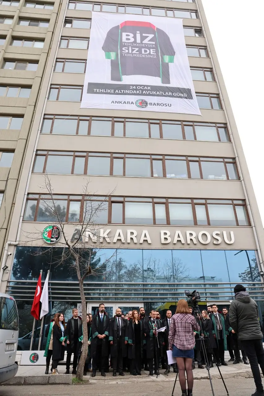 Mustafa Köroğlu 24 Ocak Tehlike Altındaki Avukatlar Günü Ankara Barosu Avukat (2)