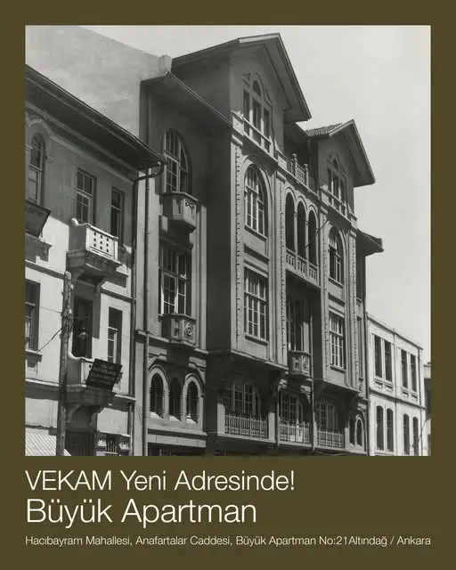 Vekam Anafartalar Caddesi 21 Büyük Apartman Vehbi Koç Miras (1)