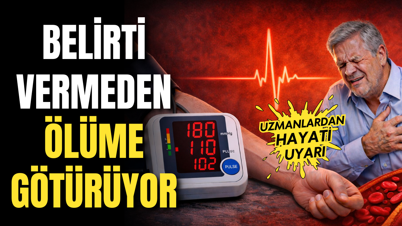 Belirti vermeden ölüme götürüyor! Yüksek tansiyon için kritik uyarı